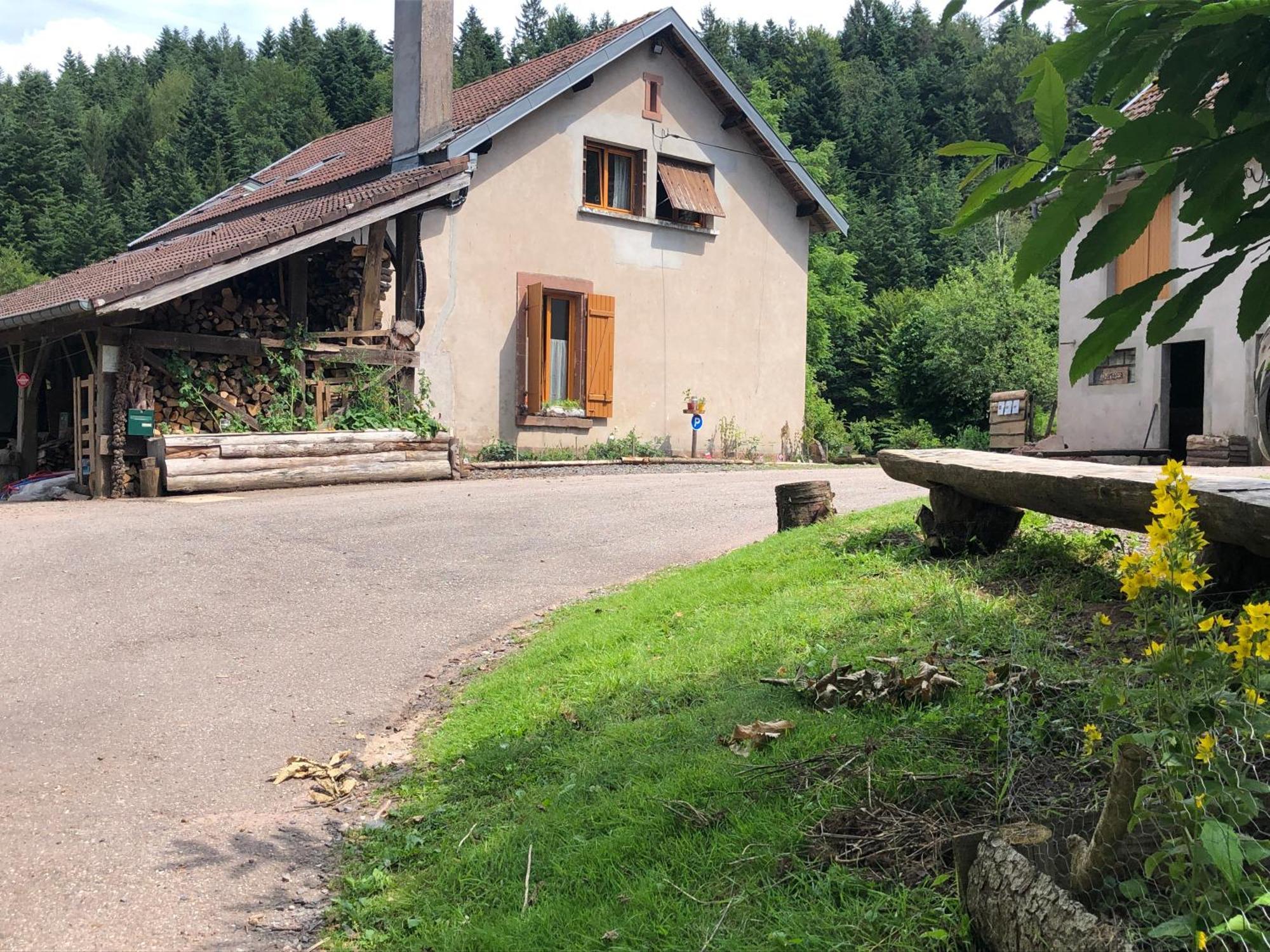 A L'Oree De Soi - Maison Forestiere De La Soie - Eco Gite, Chambres D'Hotes, Camping Au Pied Des Vosges Saint-Sauveur  エクステリア 写真
