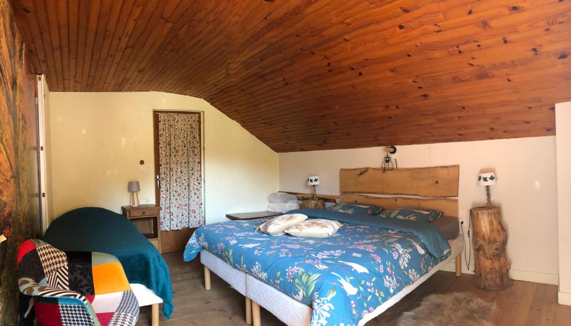 A L'Oree De Soi - Maison Forestiere De La Soie - Eco Gite, Chambres D'Hotes, Camping Au Pied Des Vosges Saint-Sauveur  エクステリア 写真